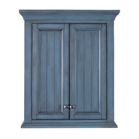 BRANTLEY 24″ X 28″ WALL CABINET - Harbor Blue Finish