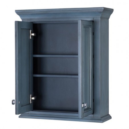 BRANTLEY 24″ X 28″ WALL CABINET - Harbor Blue Finish