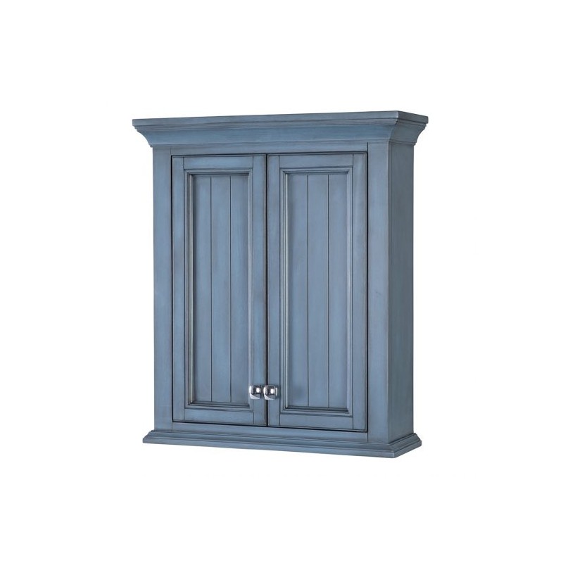 BRANTLEY 24″ X 28″ WALL CABINET - Harbor Blue Finish