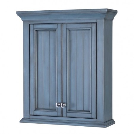 BRANTLEY 24″ X 28″ WALL CABINET - Harbor Blue Finish