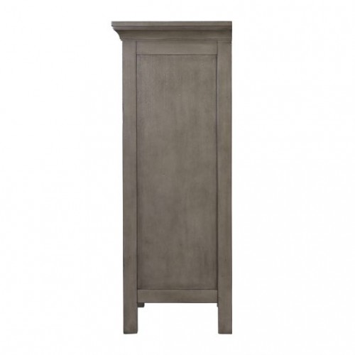 BRANTLEY FLOOR CABINET 19″ X 29-1/2″ FLOOR CABINET - Distressed Grey Finish