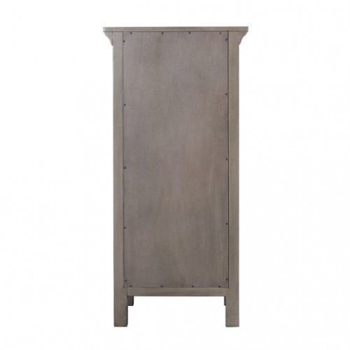 BRANTLEY FLOOR CABINET 19″ X 29-1/2″ FLOOR CABINET - Distressed Grey Finish