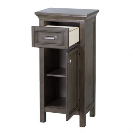 BRANTLEY FLOOR CABINET 19″ X 29-1/2″ FLOOR CABINET - Distressed Grey Finish