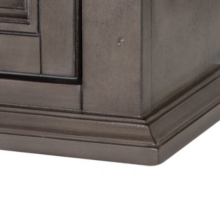 BRANTLEY 24″ X 28″ WALL CABINET - Distressed Grey Finish