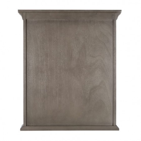 BRANTLEY 24″ X 28″ WALL CABINET - Distressed Grey Finish