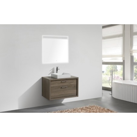 Tucci 36" Havana OakModern Bathroom Vanity by Kube Bath