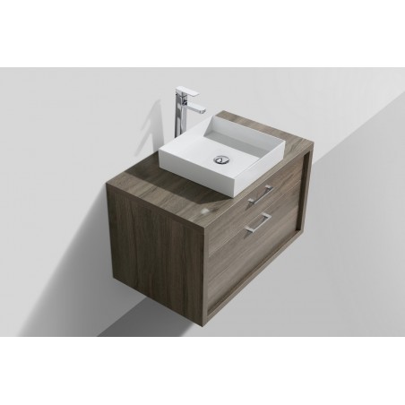 Tucci 36" Havana OakModern Bathroom Vanity by Kube Bath