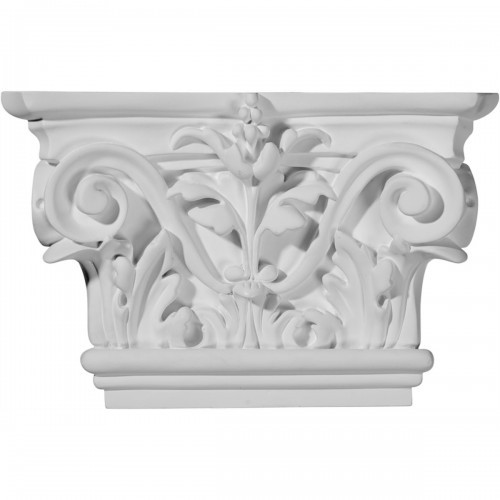 8 5/8W x 5 1/2H Acanthus Leaf Capital (Fits Pilasters up to 5 1/4W x 5/8D)