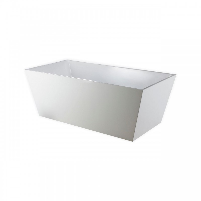 Kube Squadra 67" Free Standing Bathtub