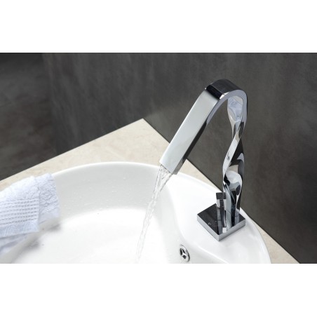 Aqua Riccio Single Lever Faucet - Chrome
