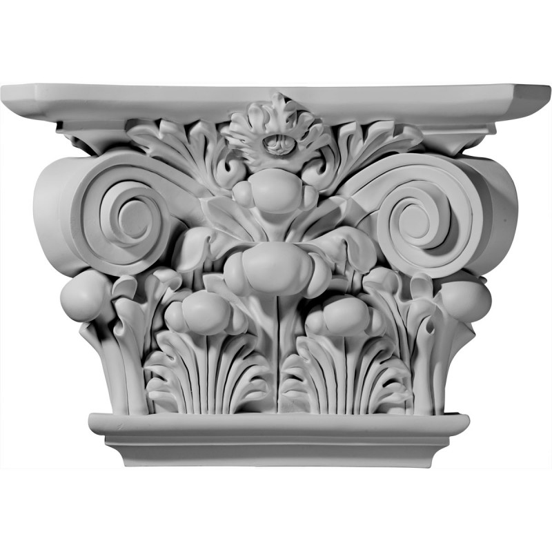 Acanthus Leaf Capital (Fits Pilasters up to 9 1/2W x 1 3/4D)