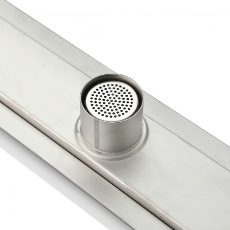 Kube 27.5" Linear Drain with Pixel Grate