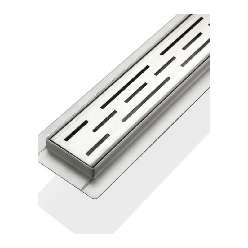 Kube 47.25" Linear Drain with Linear Grate