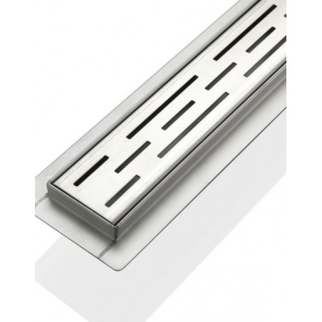 Kube 47.25" Linear Drain with Linear Grate