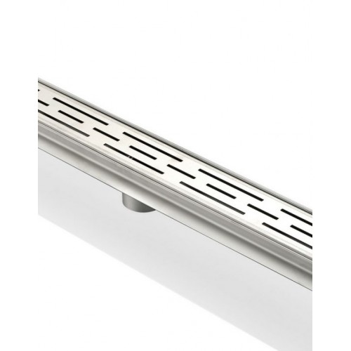 Kube 47.25" Linear Drain with Linear Grate