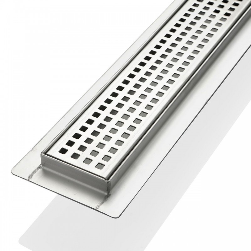 Kube 47.25" Linear Drain with Pixel Grate