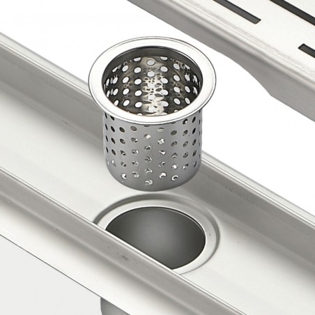 Kube 47.25" Linear Drain with Pixel Grate