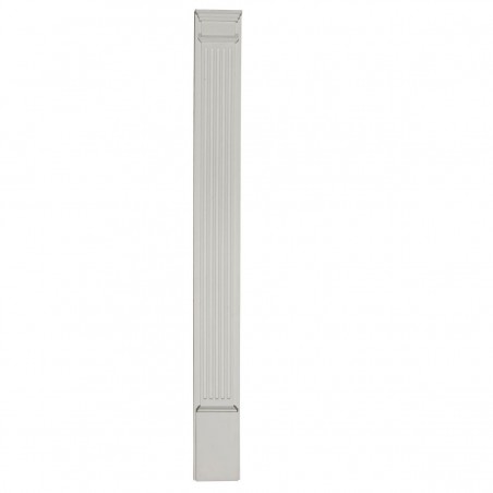 7W x 90H x 2 1/4D with 16 Attached Plinth Fluted Pilaster (each)
