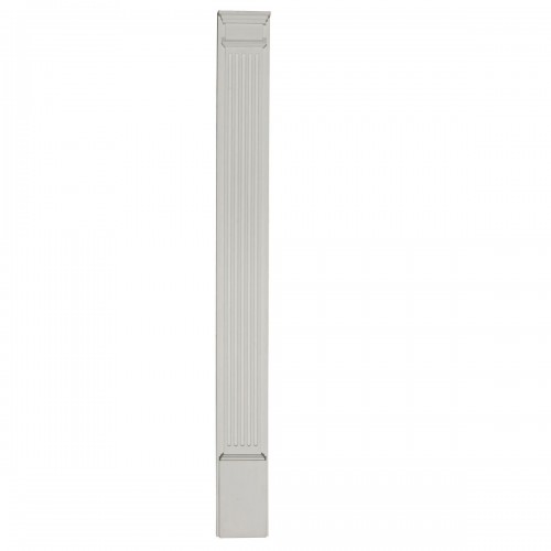 8W x 108H x 2 3/4D with 14 Attached Plinth Fluted Pilaster (each)