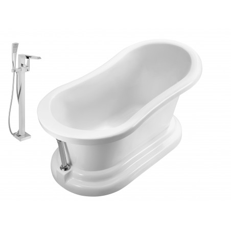 Faucet and Tub Set Streamline 60" Freestanding NH120CH-100