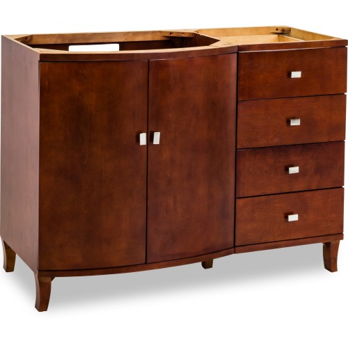 Mahogany Modern Jeffrey Alexander Vanity   47 x 22-1/2 x 3