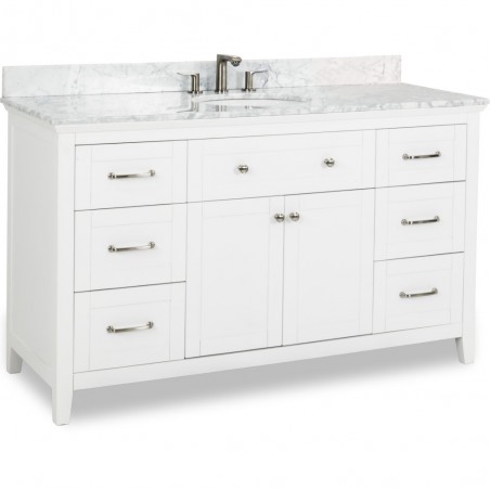 Catham Shaker Jeffrey Alexander Vanity 60" x 22" x 36"